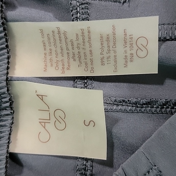 Women's Calia Truelight  Woven Bermuda Shorts, Ardosia Slate, Small, NWT - Picture 13 of 13